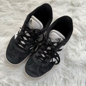 Adidas Classic Black and White Trainers